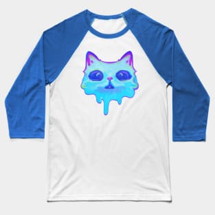 Trippy Drippy Kitty Baseball T-Shirt